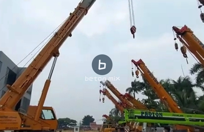 Tempat Sewa Truk Crane di Kab Cianjur