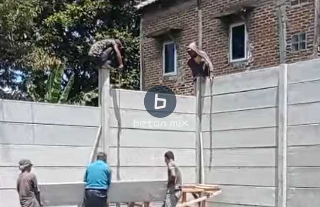 Jasa Pasang Pagar Panel Beton di Bojongsari Depok